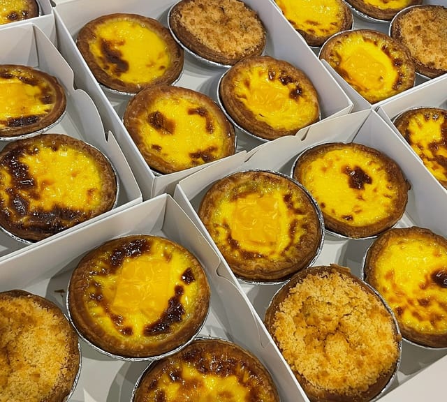 카페 계란조심 공식 인스타그램 에그타르트 사진